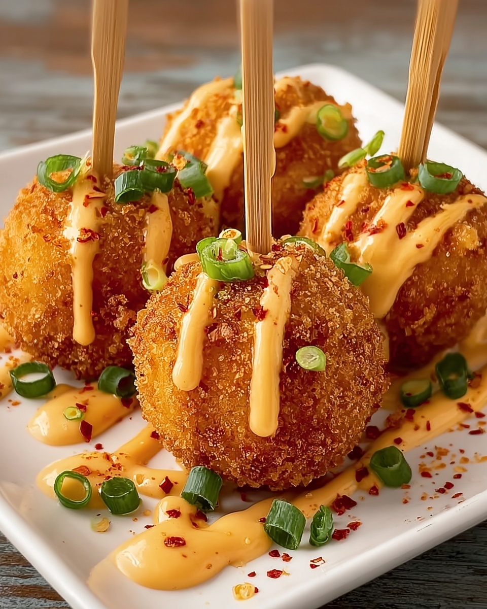 Seafood-Stuffed Shrimp and Crab Nacho Bomb Corn Dogs Recipe - Recipe Image