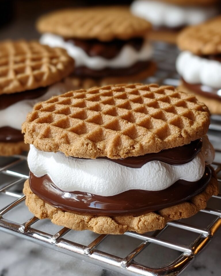 Peanut Butter S’mores Sandwich Cookies Recipe