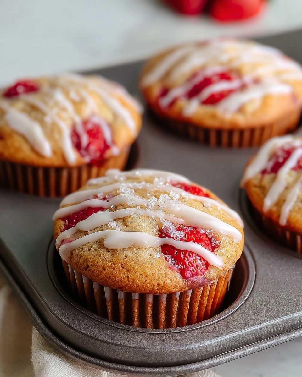 Strawberry Yogurt Muffins: Easy Recipe & Baking Tips Recipe - Recipe Image