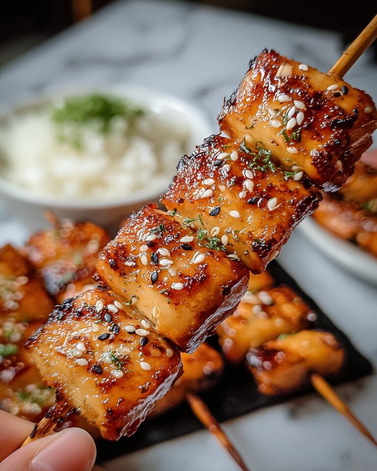 Tteokkochi (Korean Rice Cake Skewers) Recipe