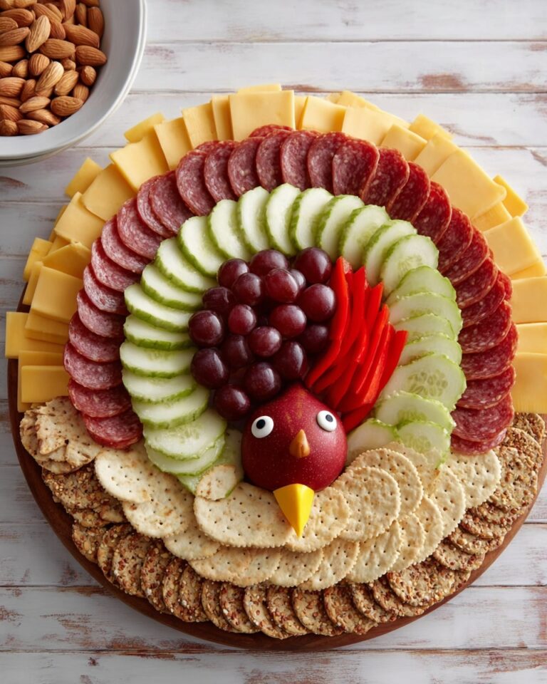Thanksgiving Snowy Owl Cheese and Charcuterie Platter Recipe