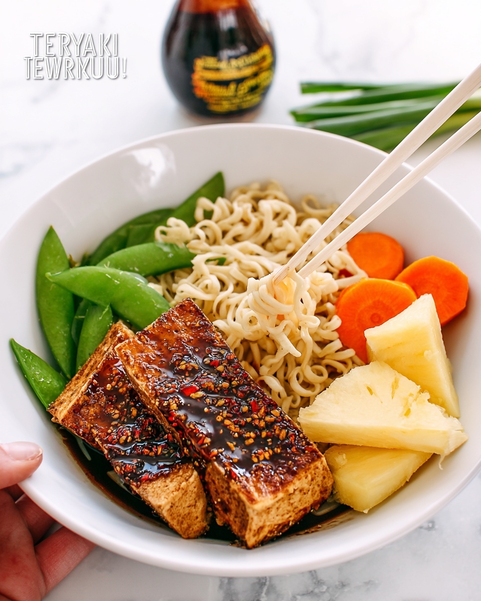 Teriyaki Tofu Bowl Recipe - Recipe Image