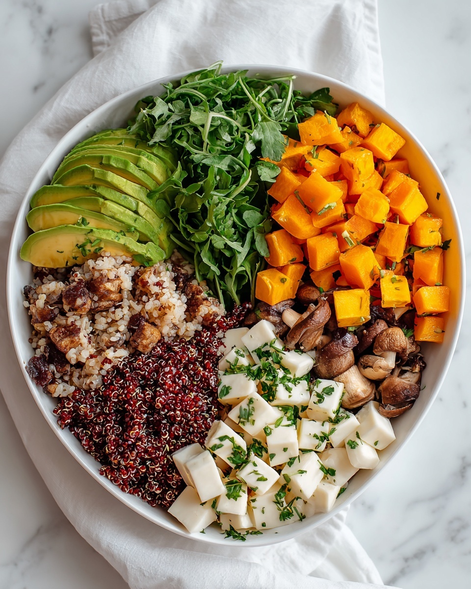 Harvest Bowl with Roasted Sweet Potatoes, Chickpeas, and Greens Recipe - Recipe Image