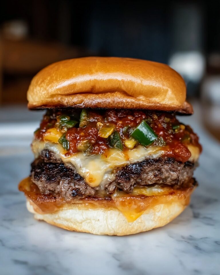 Perfect Homemade Chilli Cheeseburger Recipe