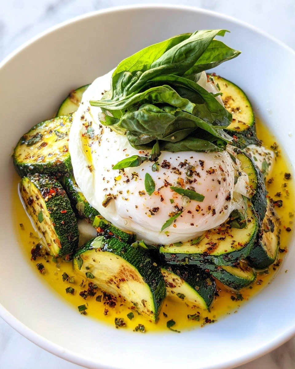 Slow Cooker Courgettes with Creamy Burrata Recipe - Recipe Image