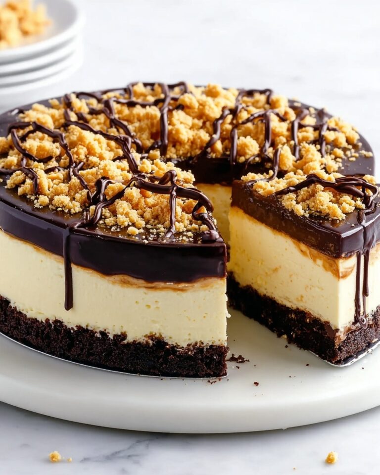 Homemade Samoa Cheesecake With a Delicious Chocolate Layer Recipe