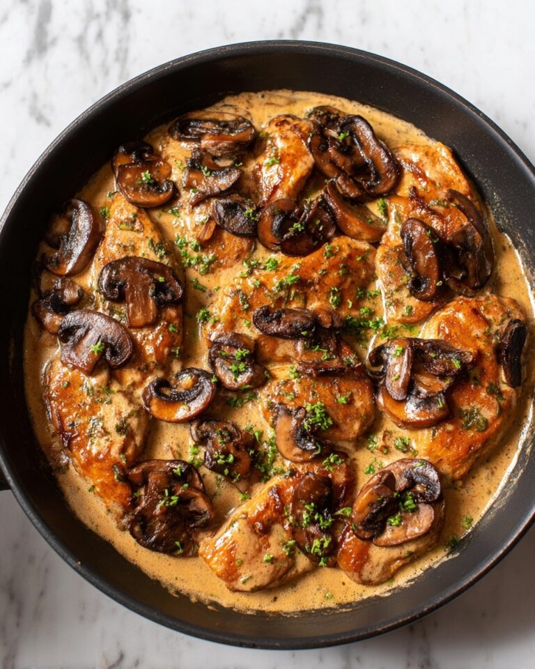 Easy Creamy Pork Marsala Recipe
