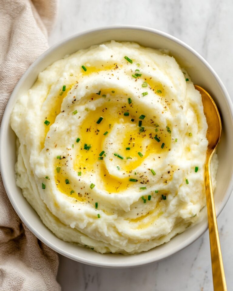 Easy Garlic Mashed Potatoes Recipe
