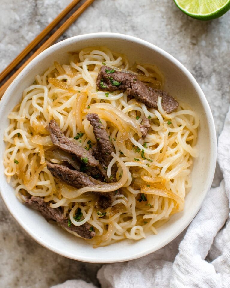Beef and Ramen Stir-Fry with Sesame and Lime Recipe