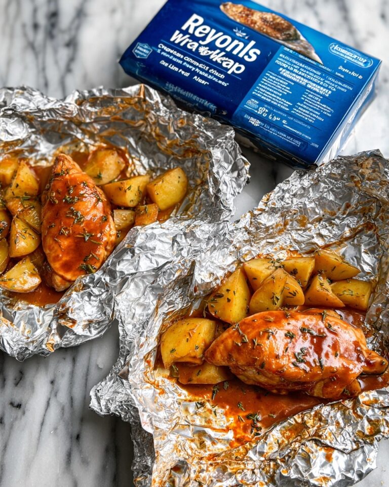 BBQ Chicken Foil Packets Recipe