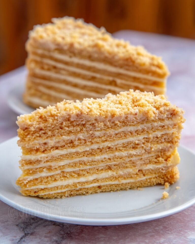 Mom’s Spartak Cake Recipe