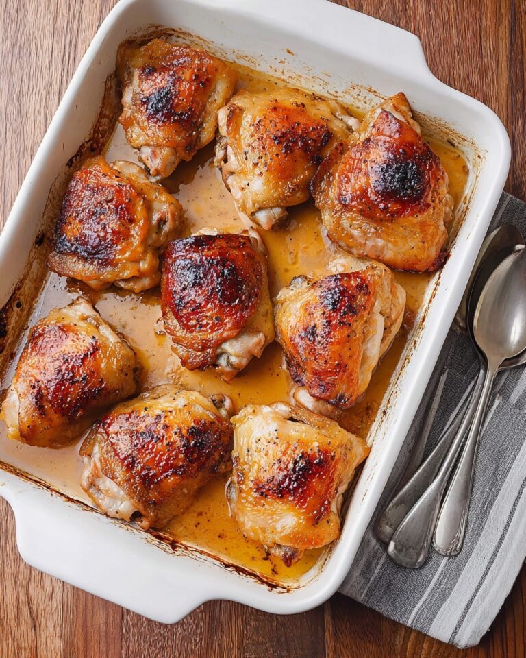 Honey Mustard Chicken Thighs Recipe