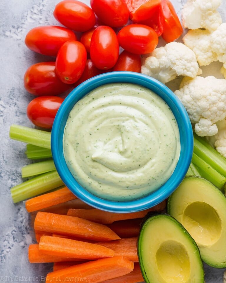 Avocado Ranch Dressing and Dip Recipe