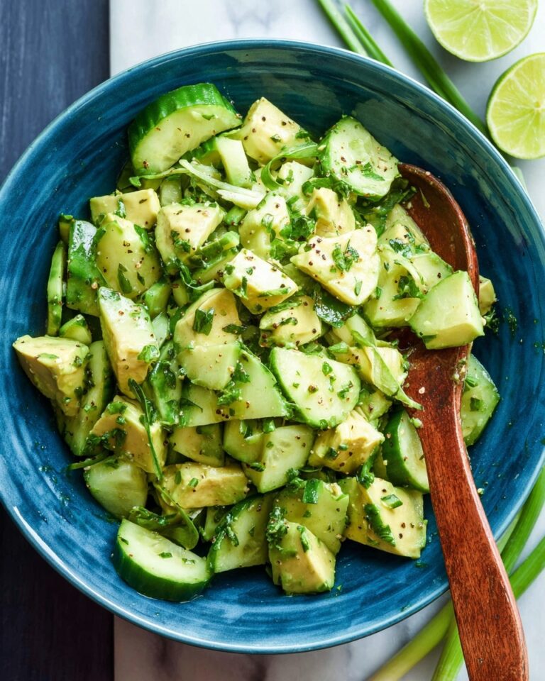 Avocado Cucumber Salad Recipe