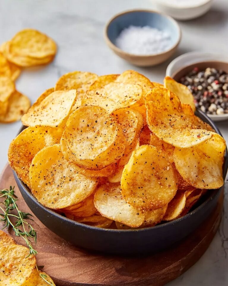 Air Fryer Potato Chips – Crispy, Healthy, and Homemade Recipe