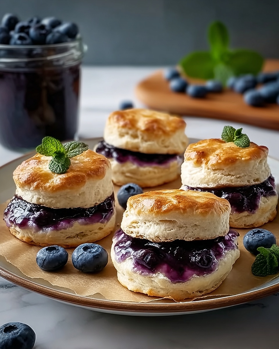 Sweet Blueberry Biscuits Recipe - Recipe Image