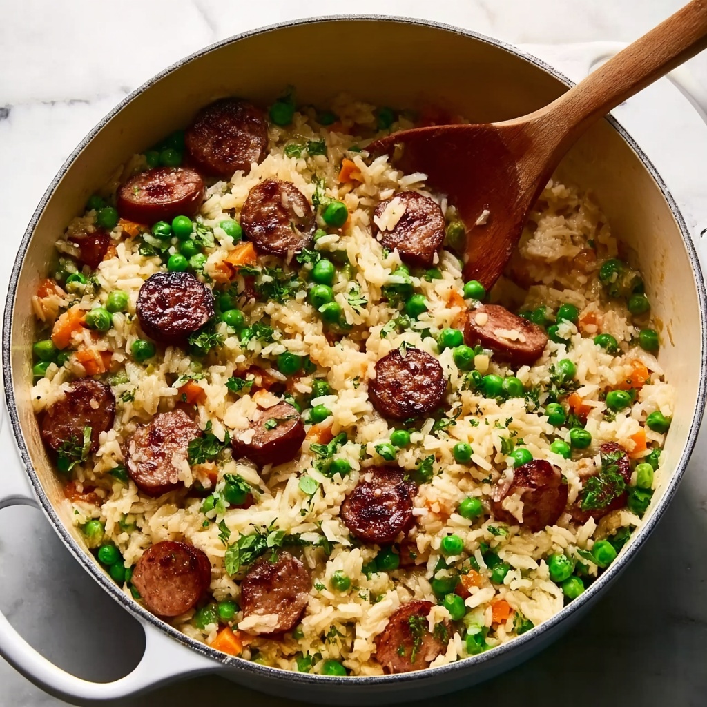 Sausage and Rice Skillet Recipe - Recipe Image