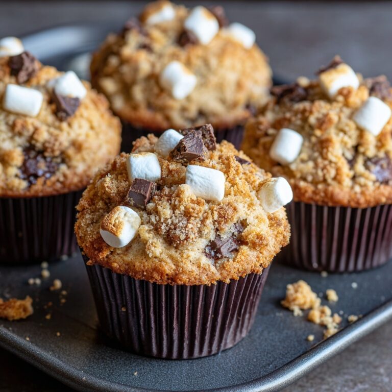 Banana S’mores Muffins Recipe