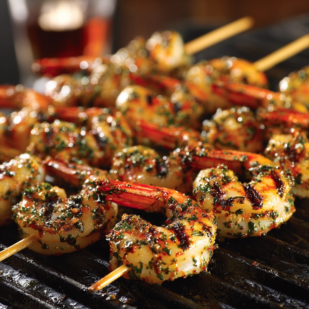 Grilled Marinated Shrimp Recipe - Recipe Image