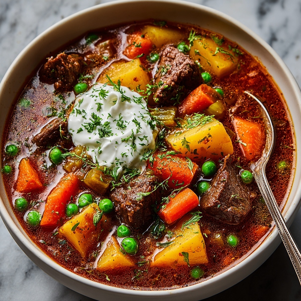 Hearty Beef Stew with Flavor Twists Recipe - Recipe Image
