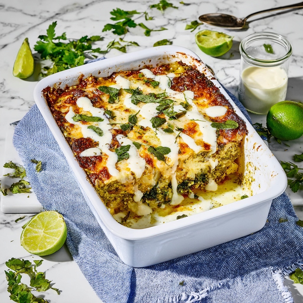 Green Chicken Enchiladas Recipe - Recipe Image