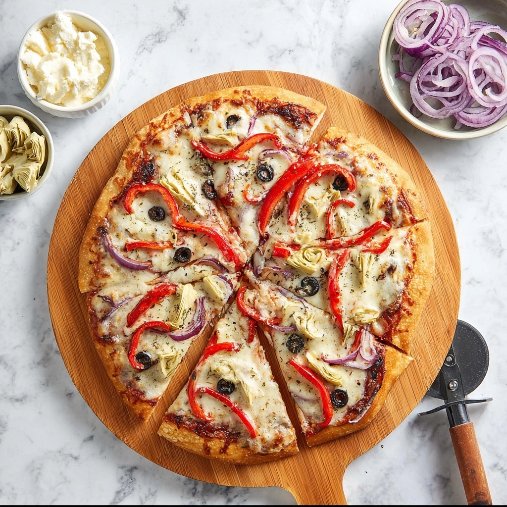 Homemade Veggie Pizza Recipe - Recipe Image