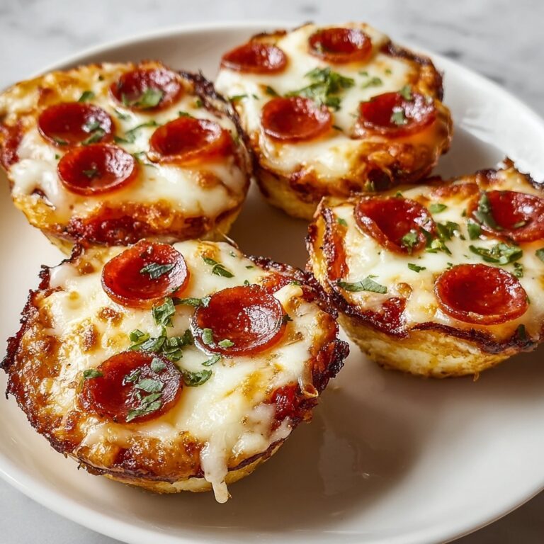 Deep Dish Pizza Cupcakes Recipe