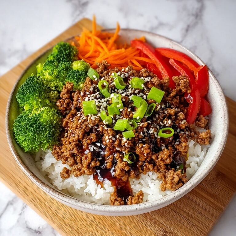 Healthy Ground Turkey Teriyaki Rice Bowl Recipe