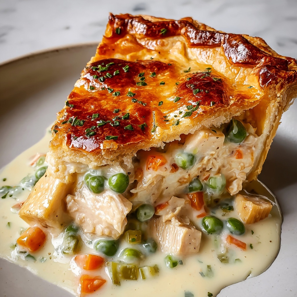 Creamy Chicken Pot Pie Recipe - Recipe Image