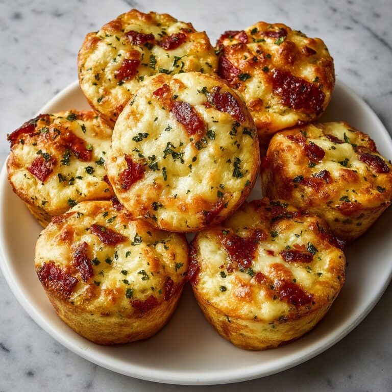 Cheesy Italian-Style Pizza Muffins Recipe