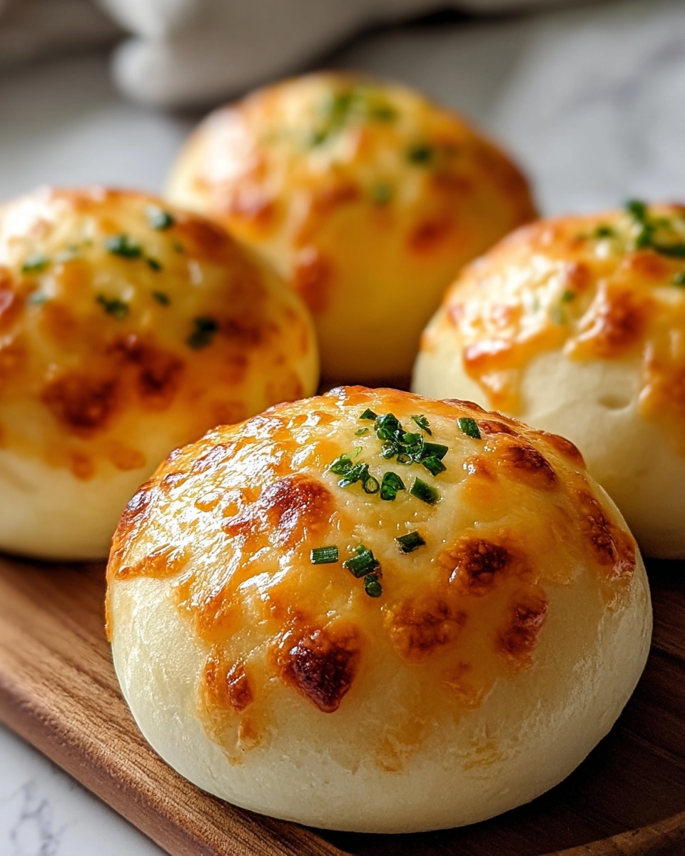 Baked Cheese Buns Recipe - Recipe Image