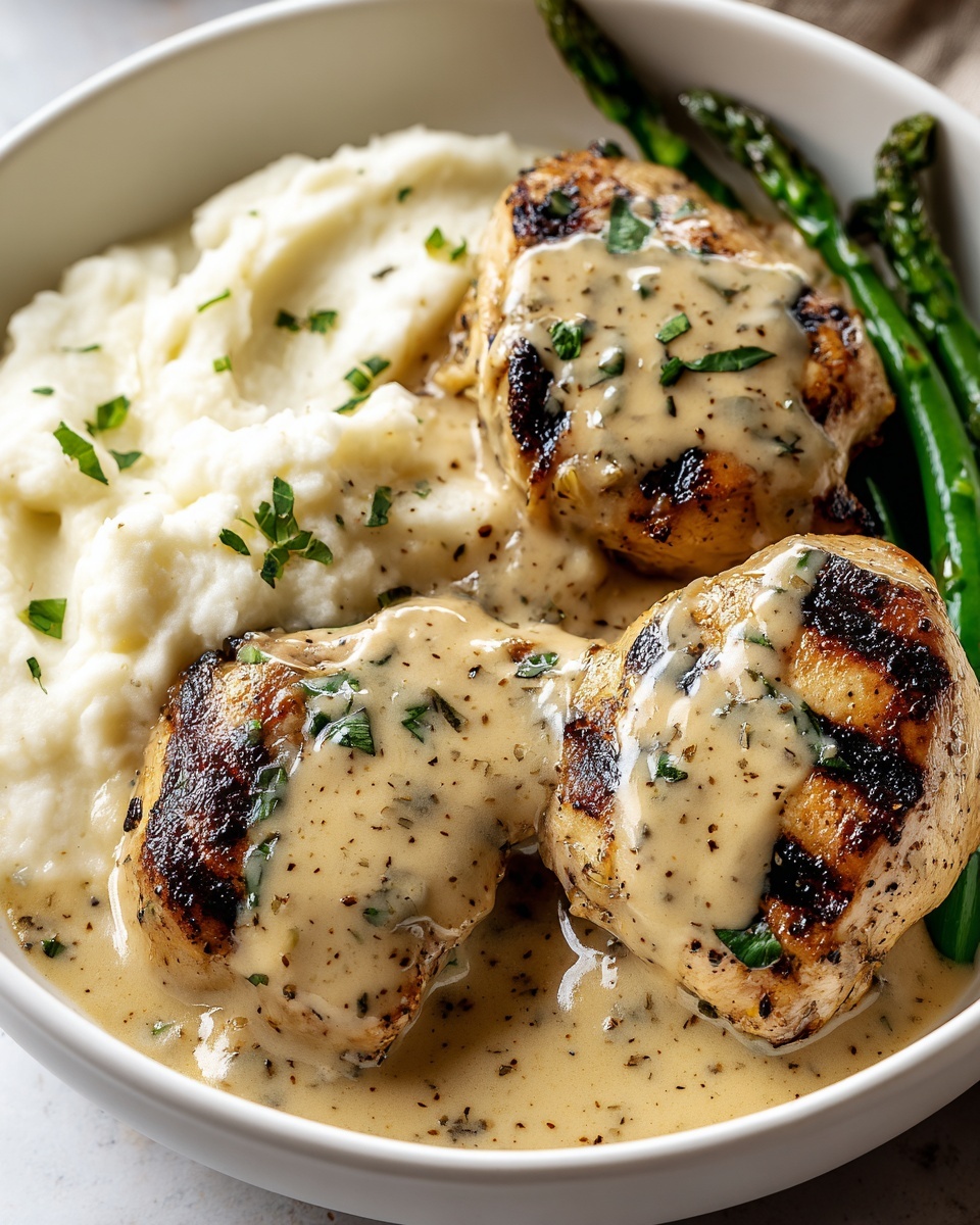 Creamy Garlic Chicken Recipe - Recipe Image