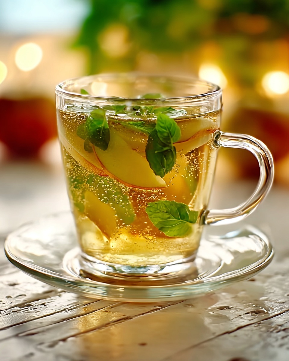 Easy Iced Apple Green Tea Recipe - Recipe Image