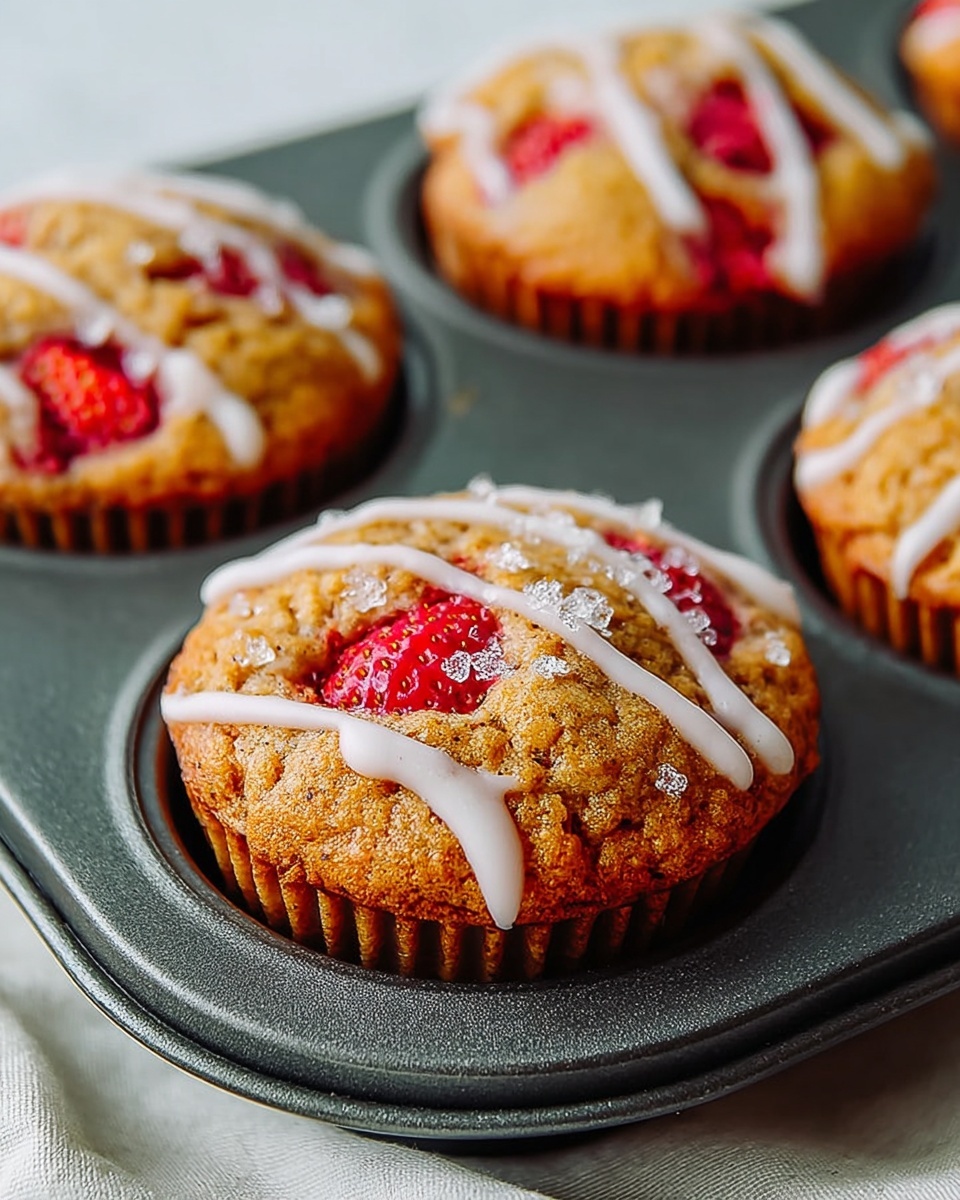 Strawberry Yogurt Muffins: Easy Recipe & Baking Tips Recipe - Recipe Image