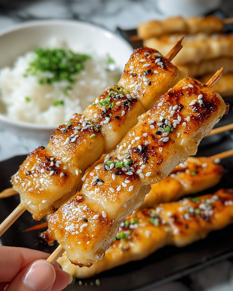 Tteokkochi (Korean Rice Cake Skewers) Recipe - Recipe Image