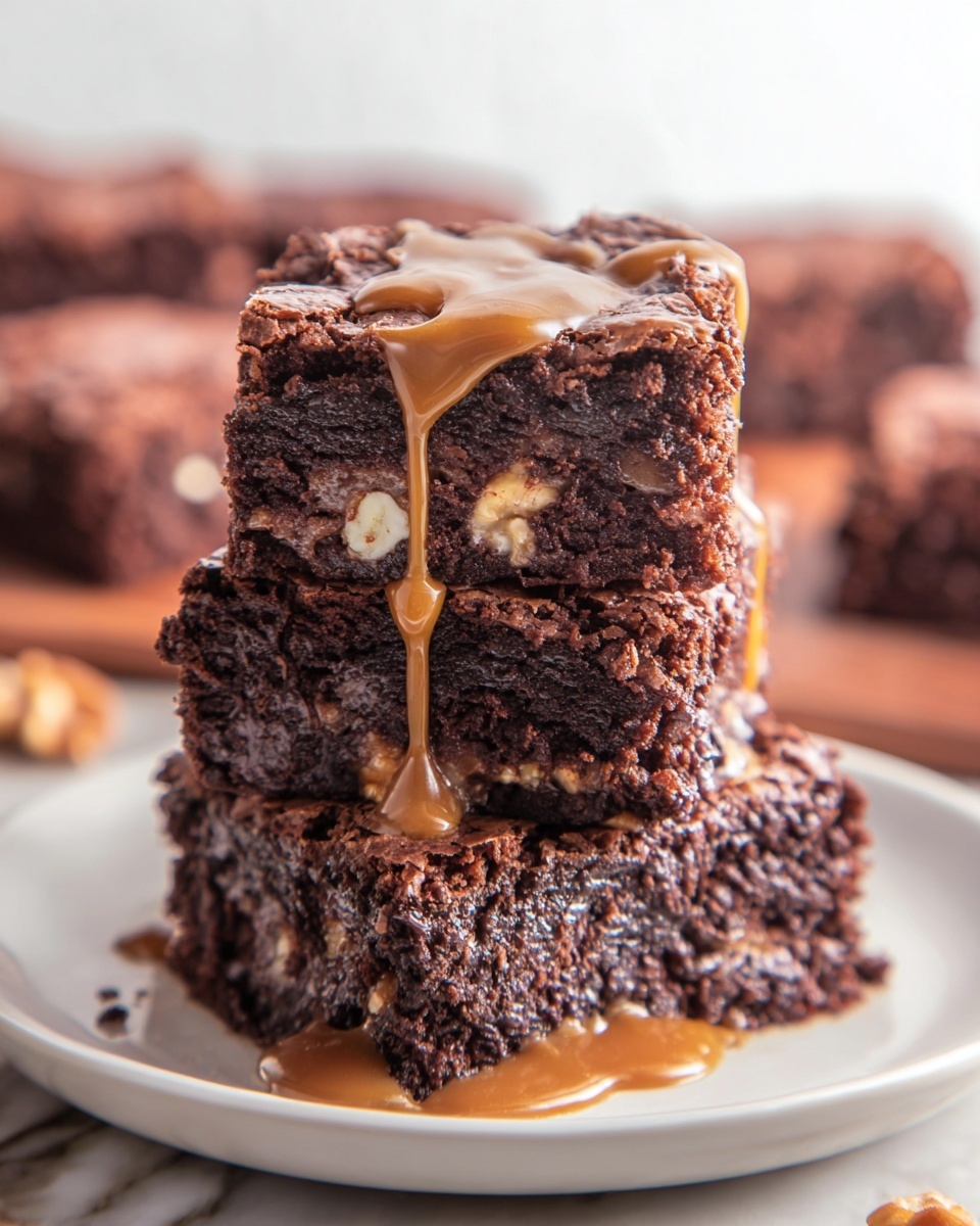 Snickers Brownies Recipe - Recipe Image