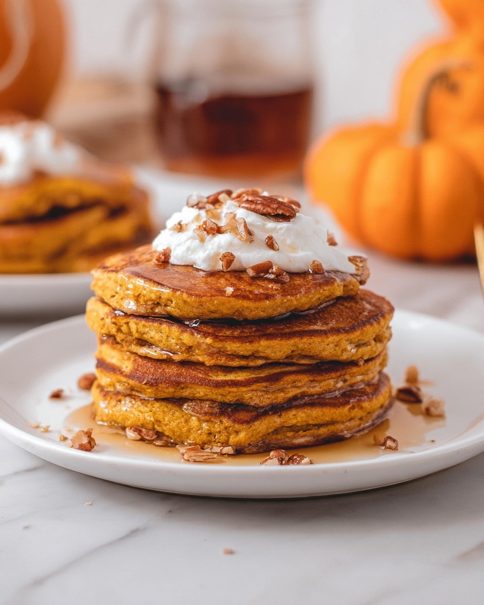Fluffy Pumpkin Pancakes Recipe - Recipe Image