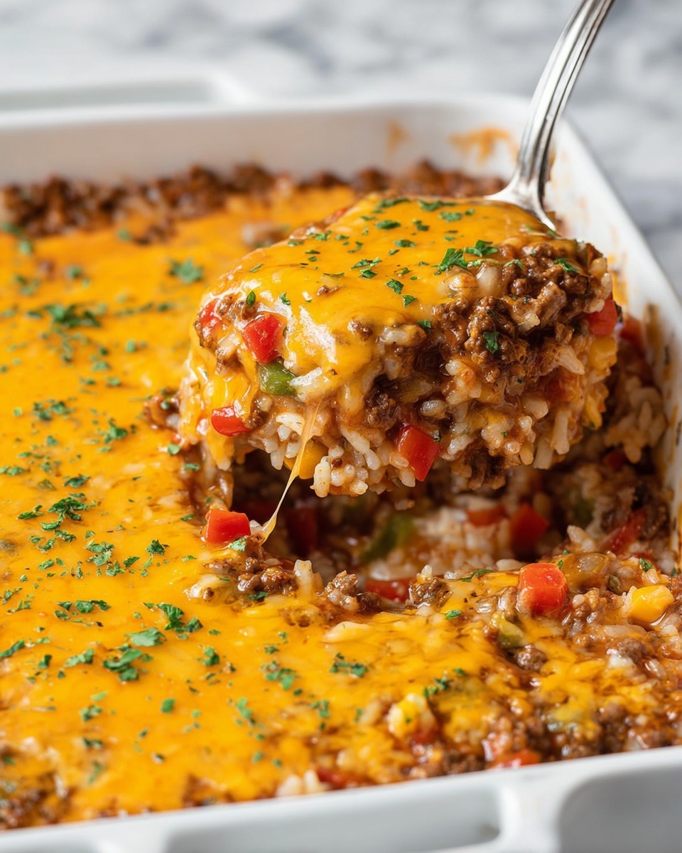 Sausage and Rice Casserole Recipe - Recipe Image