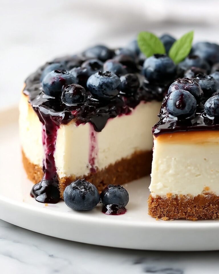 Light and Fresh Blueberry Cheesecake Recipe
