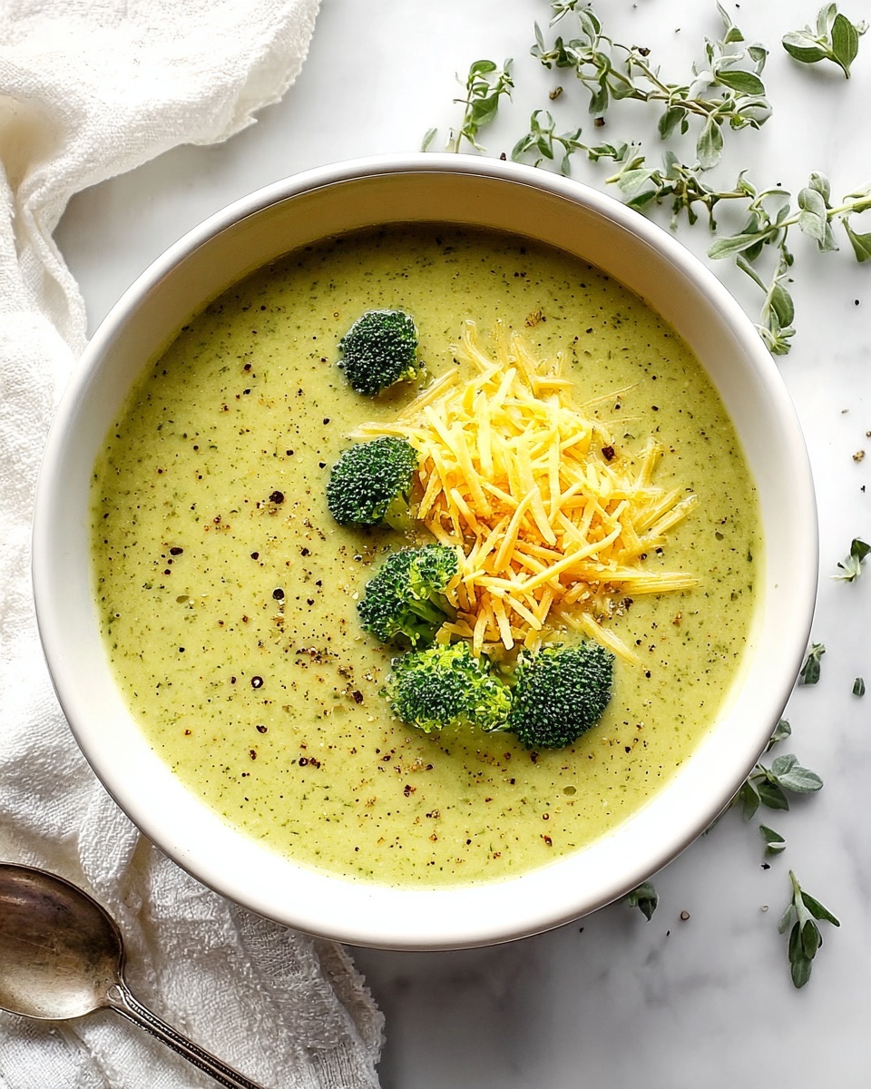 Healthy Broccoli Cheese Soup Made from Scratch Recipe - Recipe Image