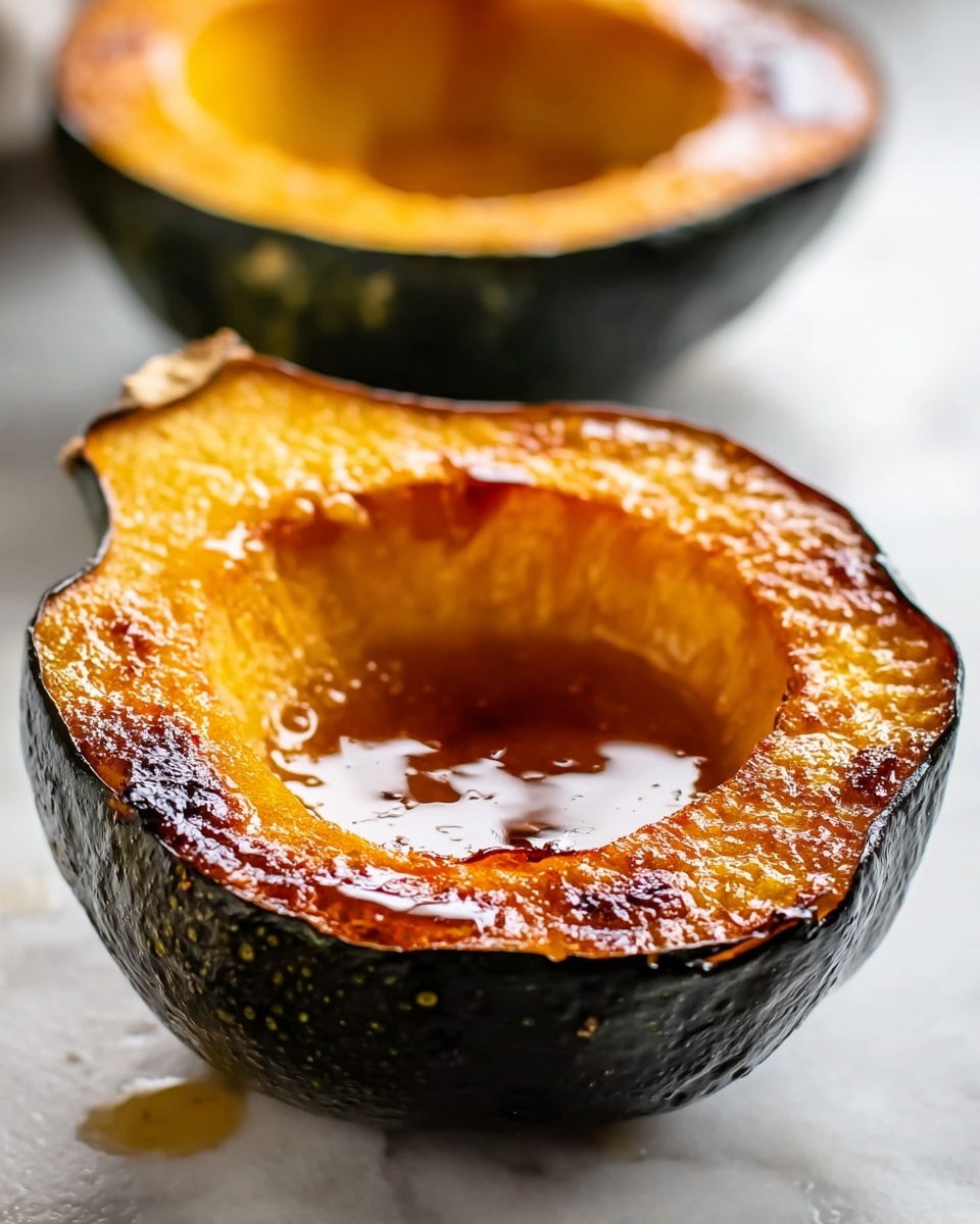 Simple Maple Roasted Acorn Squash Recipe - Recipe Image