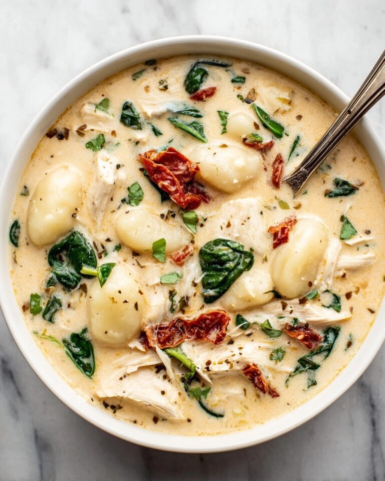 Creamy Tuscan Chicken Gnocchi Soup Recipe