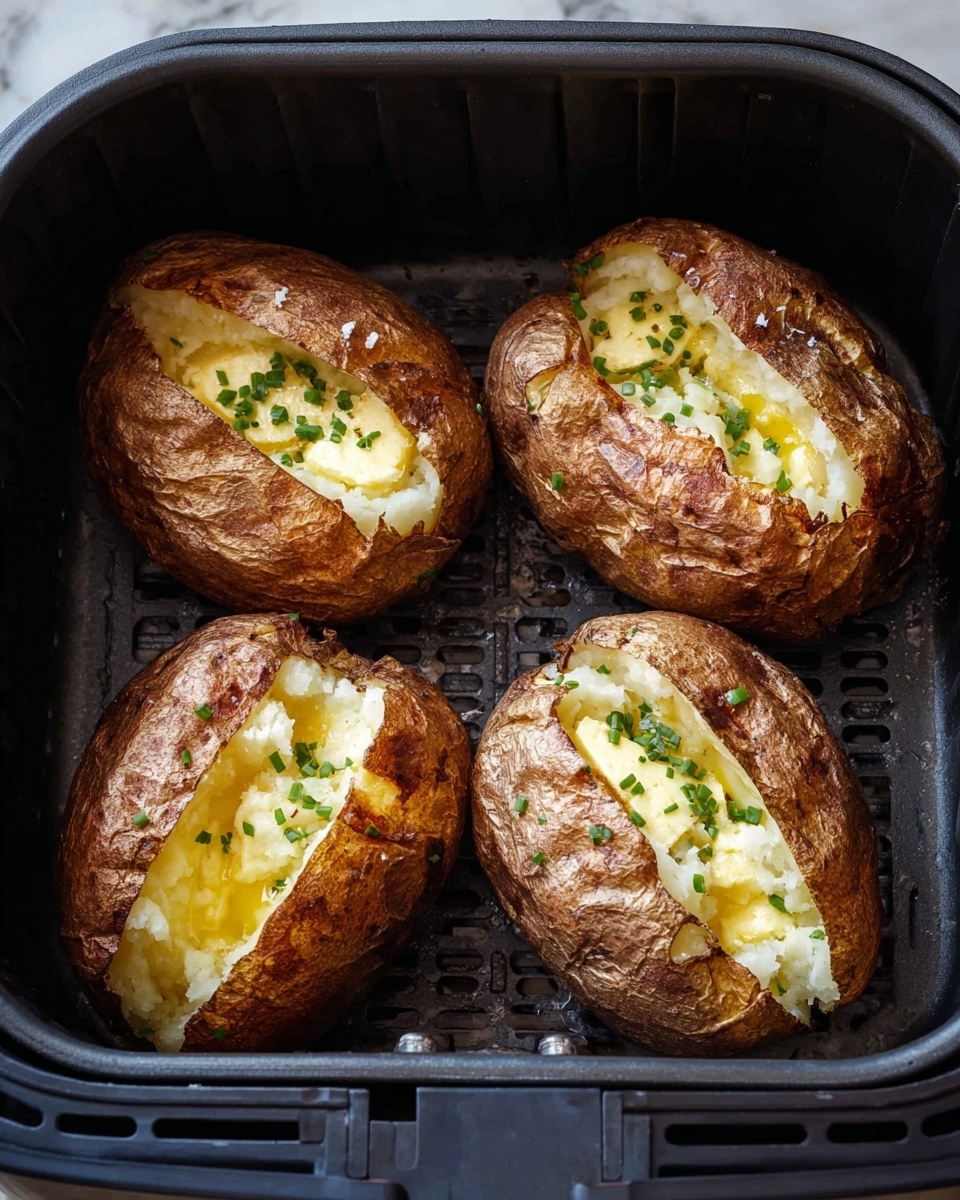 Air Fryer Baked Potato Recipe - Recipe Image