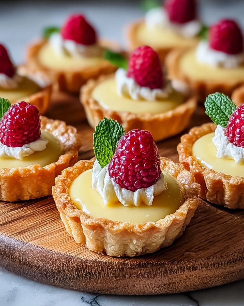 Raspberry Vanilla Tarts – An Elegant and Delicious Dessert Recipe - Recipe Image