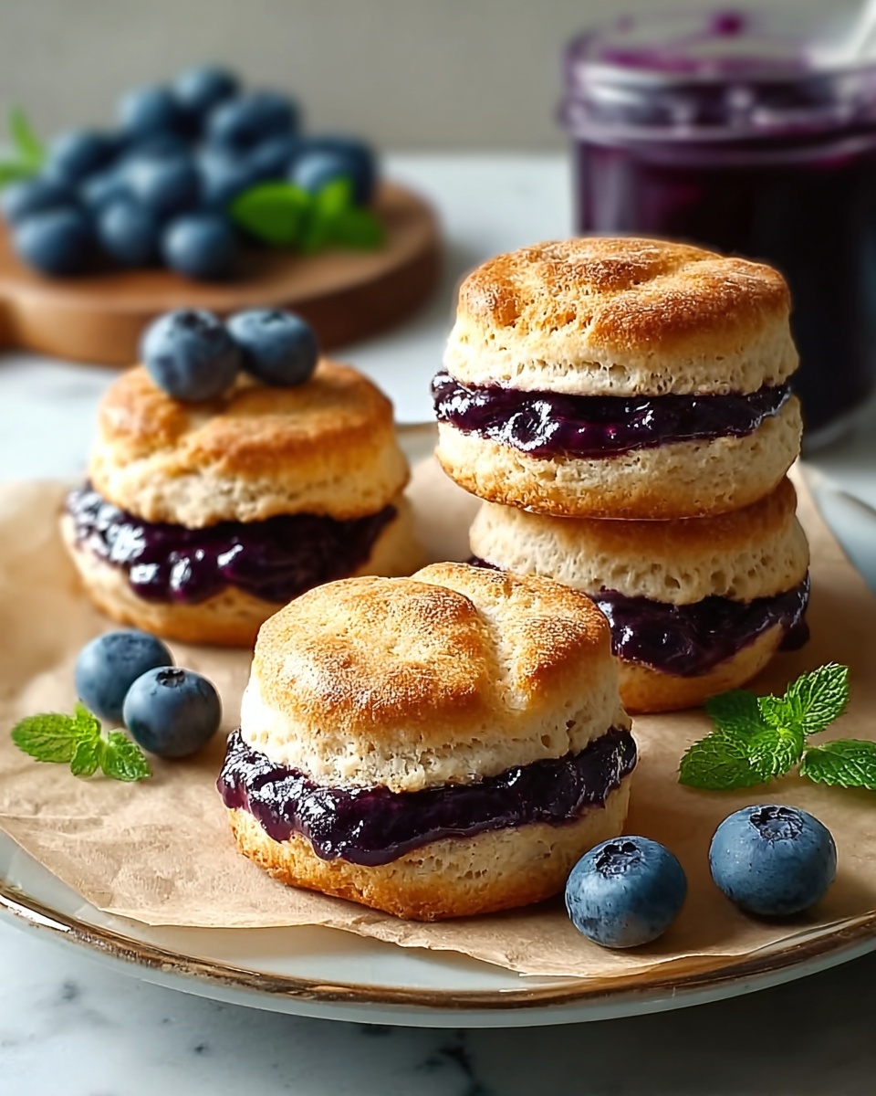 Sweet Blueberry Biscuits Recipe - Recipe Image