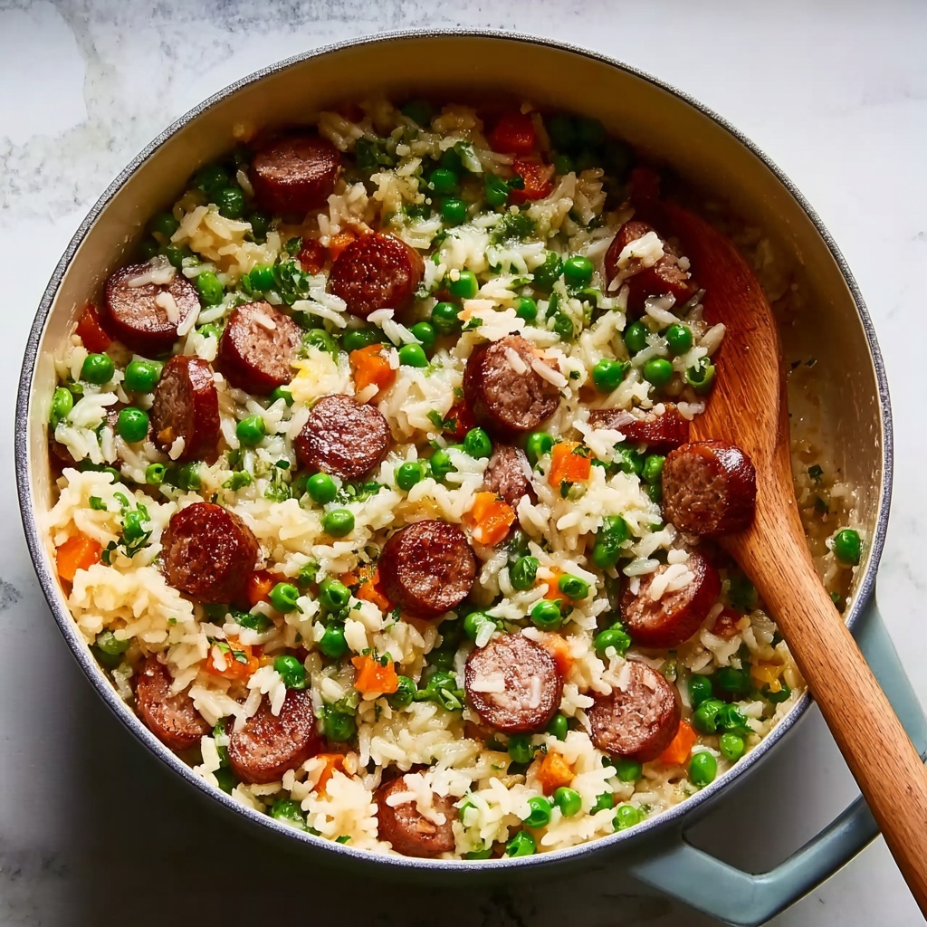 Sausage and Rice Skillet Recipe - Recipe Image