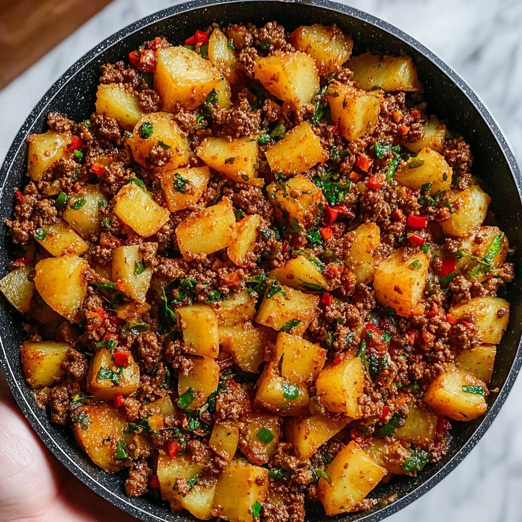 Italian Sausage and Potatoes Skillet Recipe - Recipe Image