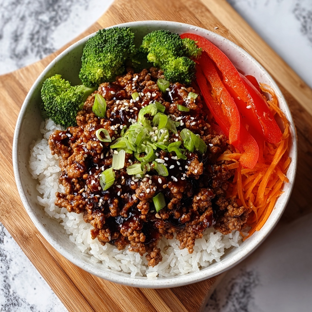 Healthy Ground Turkey Teriyaki Rice Bowl Recipe - Recipe Image