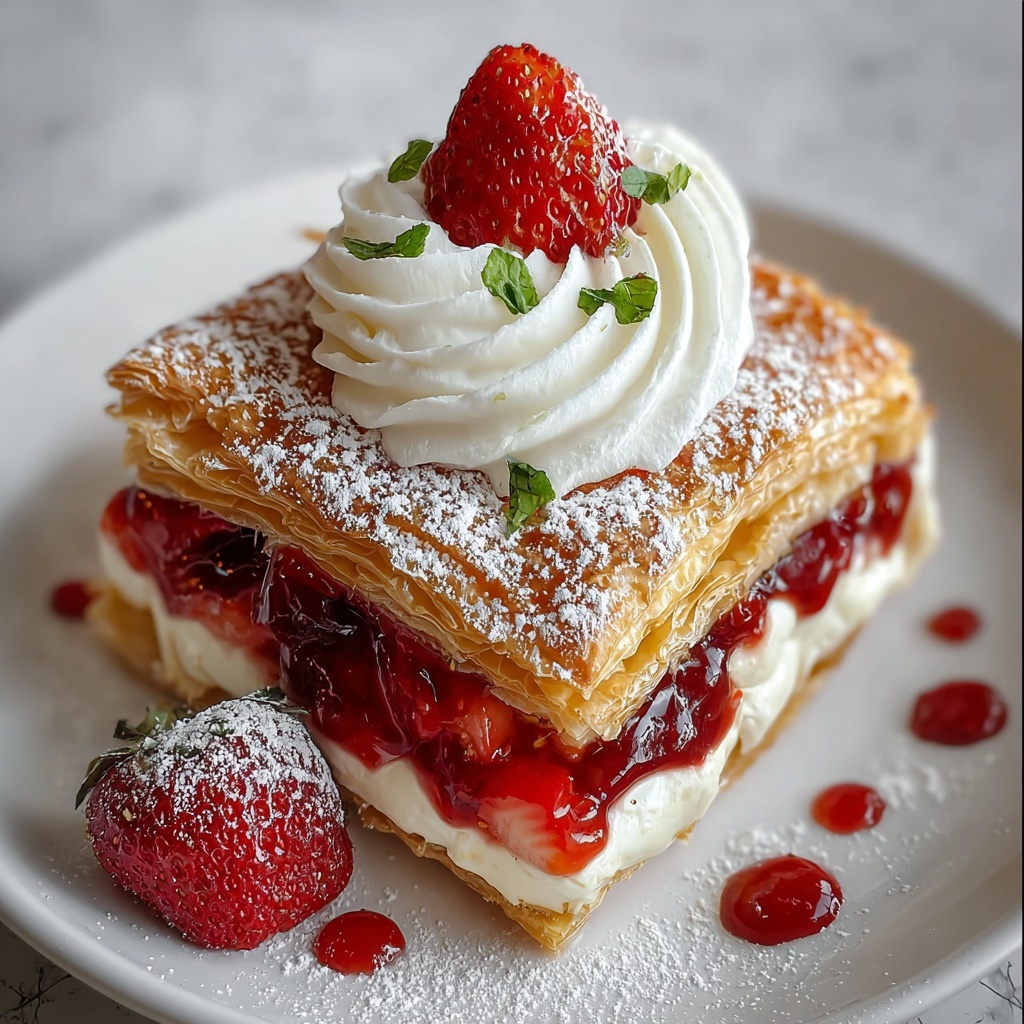 Strawberry Danish with Cream Cheese Recipe - Recipe Image