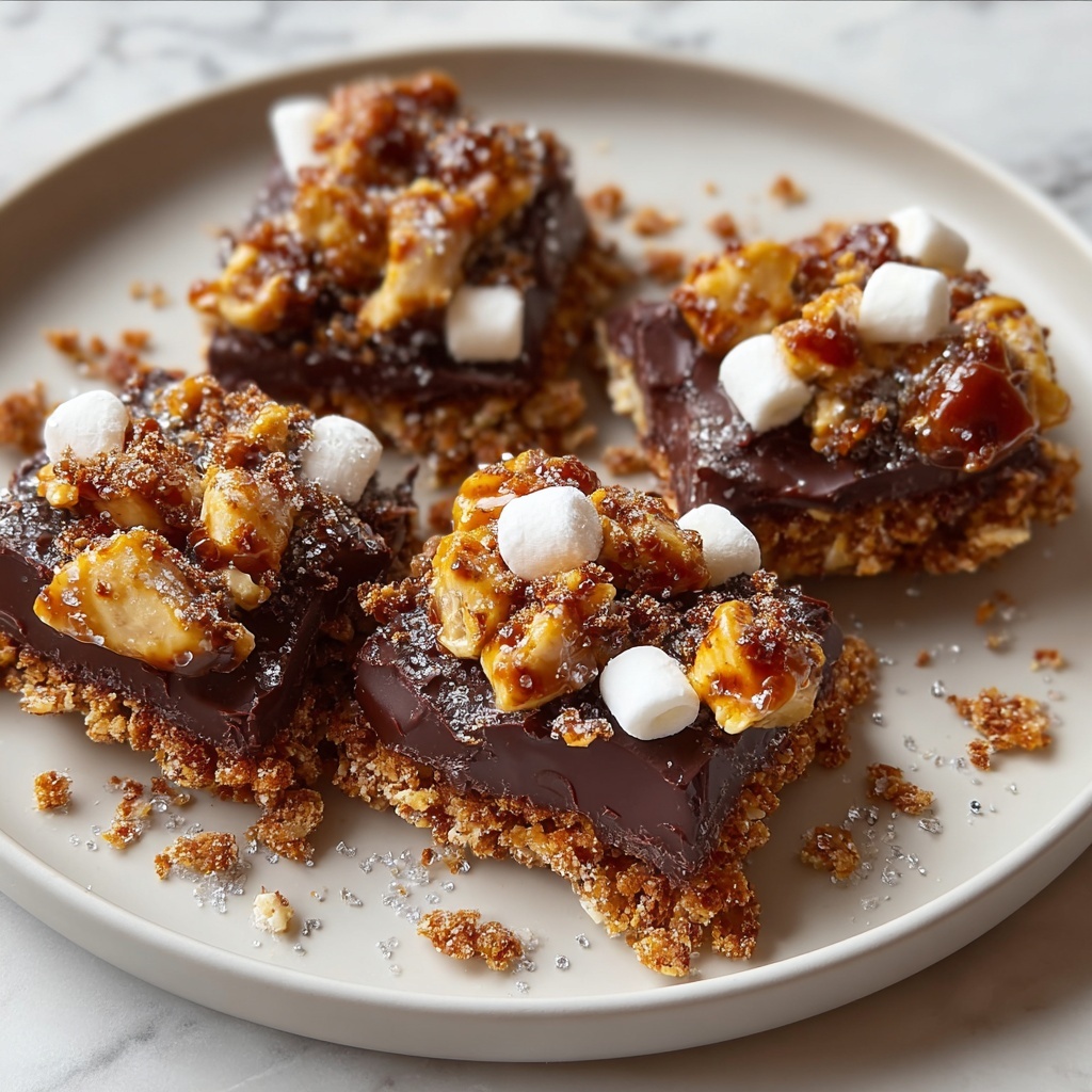 Decadent Chocolate S’mores Clusters Recipe - Recipe Image